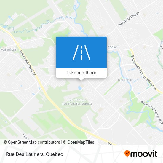 Rue Des Lauriers map