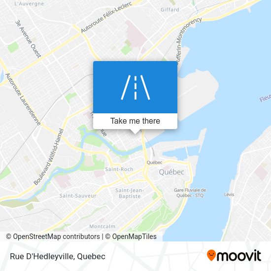 Rue D'Hedleyville map
