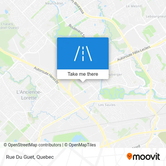Rue Du Guet map