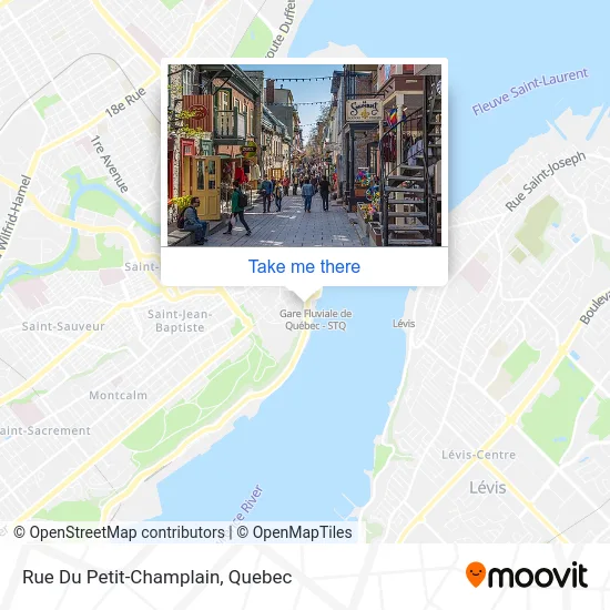Rue Du Petit-Champlain map