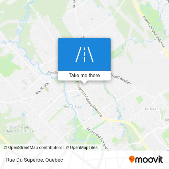 Rue Du Superbe map