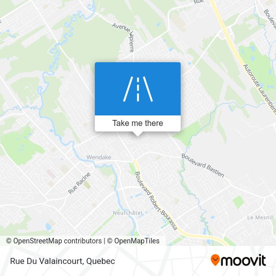 Rue Du Valaincourt map