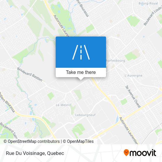 Rue Du Voisinage map