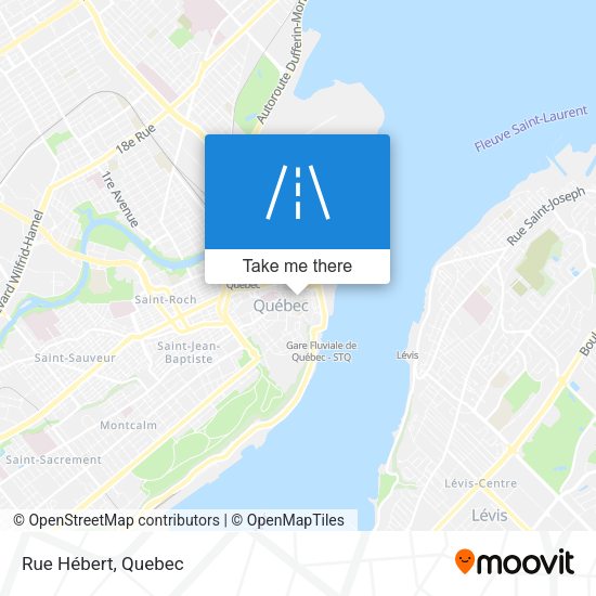 Rue Hébert map