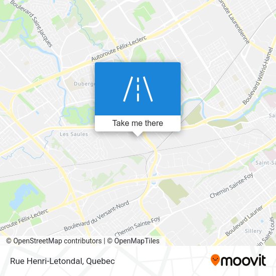 Rue Henri-Letondal map
