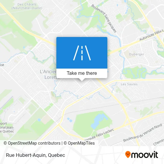 Rue Hubert-Aquin map