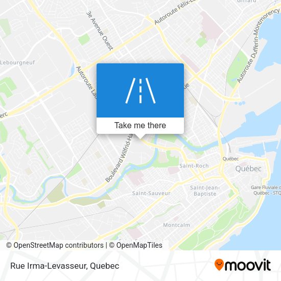 Rue Irma-Levasseur map