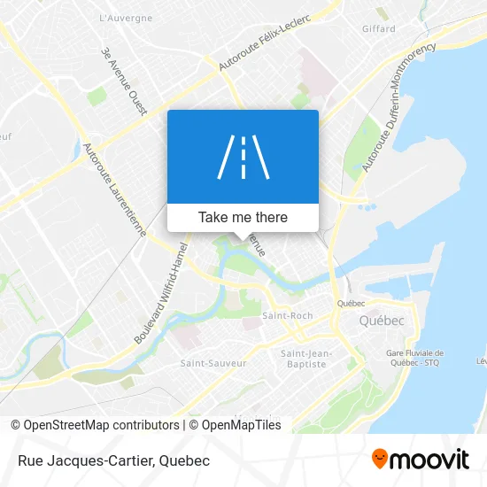 Rue Jacques-Cartier map