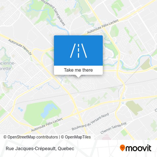 Rue Jacques-Crépeault map