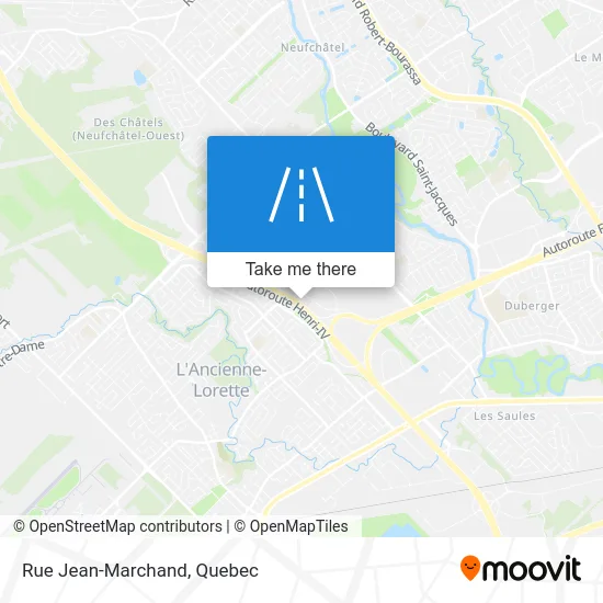 Rue Jean-Marchand map