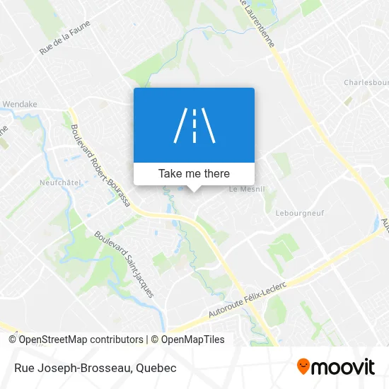 Rue Joseph-Brosseau map
