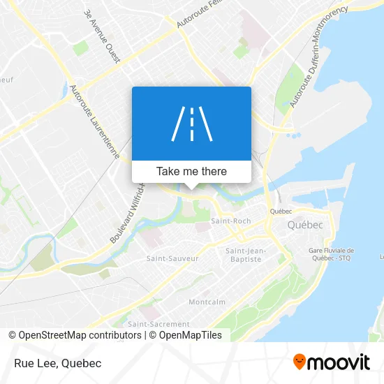 Rue Lee map