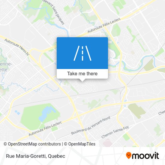 Rue Maria-Goretti map