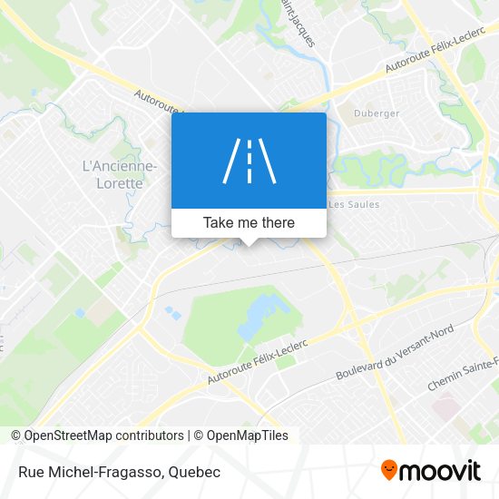 Rue Michel-Fragasso map