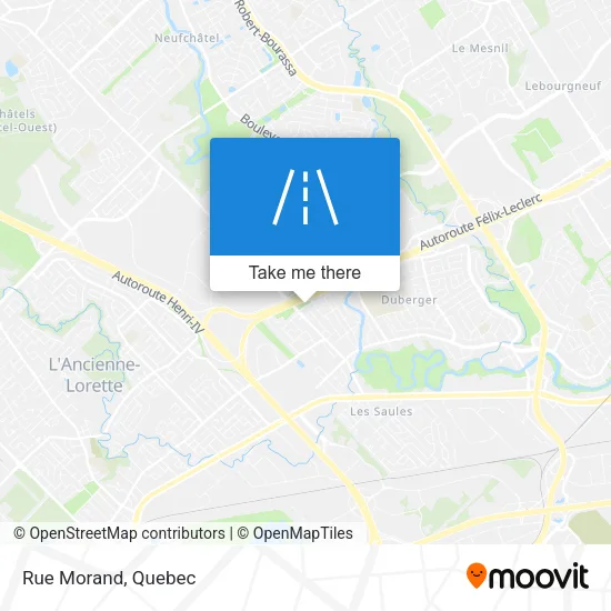Rue Morand map