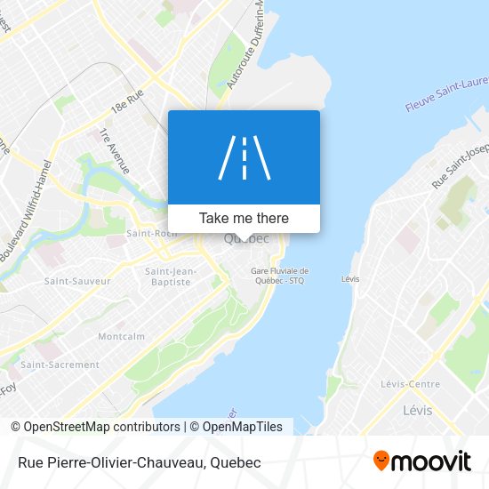 Rue Pierre-Olivier-Chauveau map