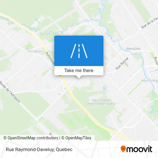 Rue Raymond-Daveluy map