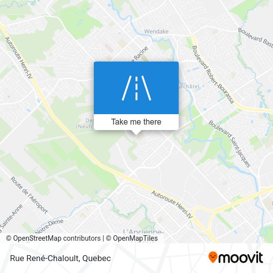 Rue René-Chaloult map