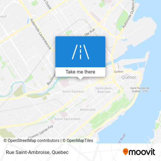 Rue Saint-Ambroise map