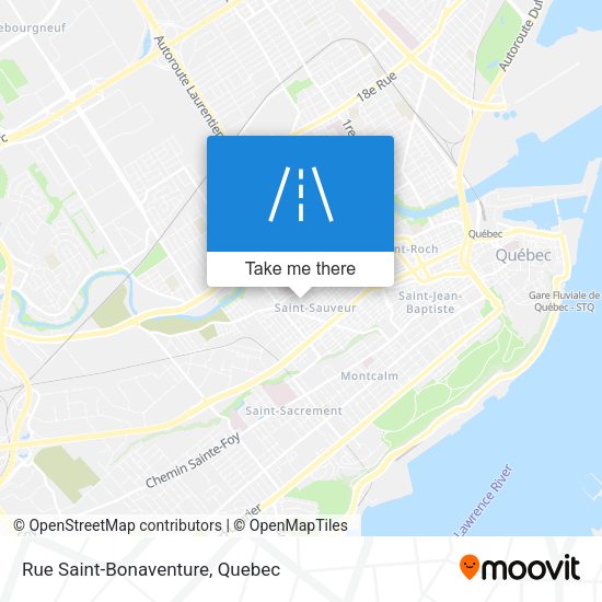 Rue Saint-Bonaventure map