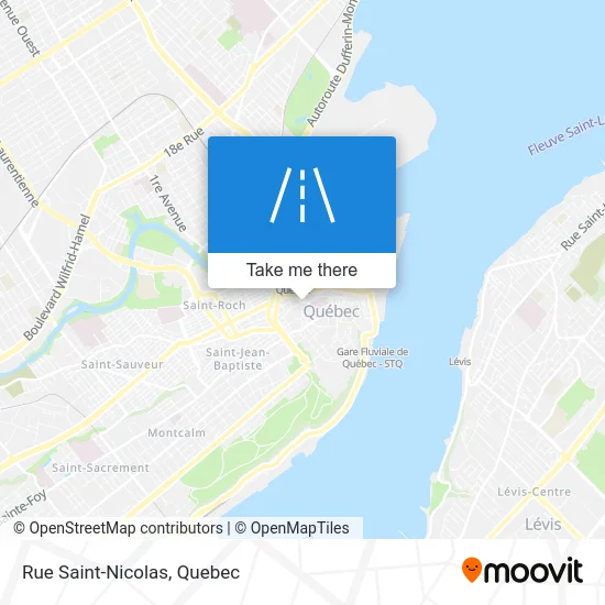 Rue Saint-Nicolas map