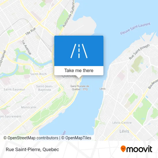 Rue Saint-Pierre map