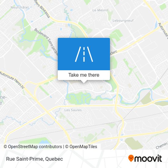 Rue Saint-Prime map