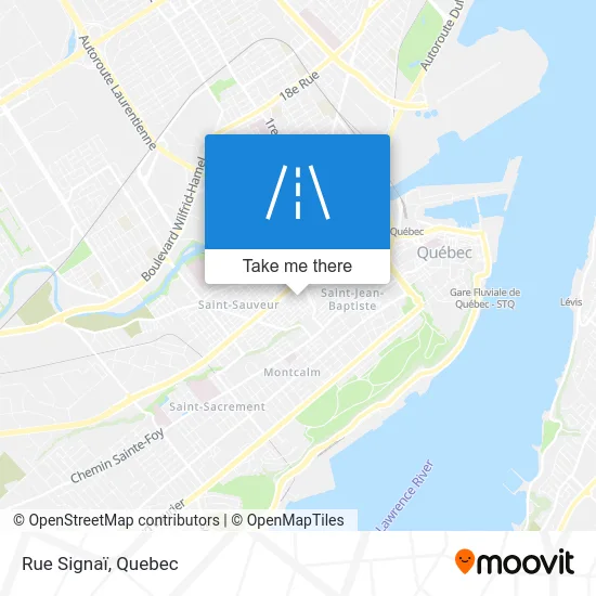 Rue Signaï map