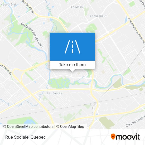 Rue Sociale map