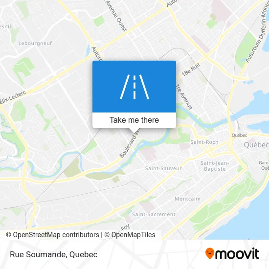 Rue Soumande map