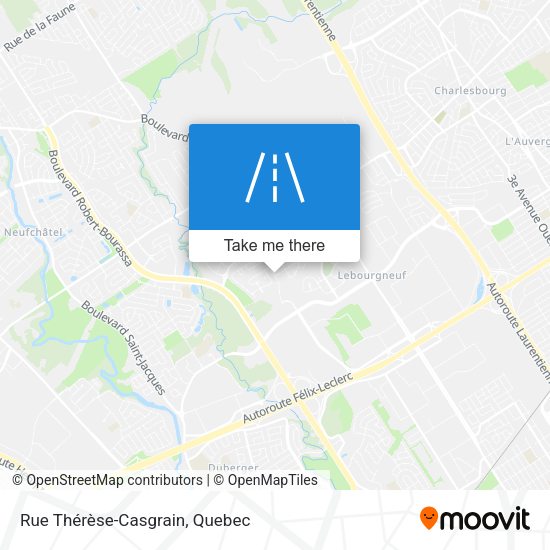Rue Thérèse-Casgrain map