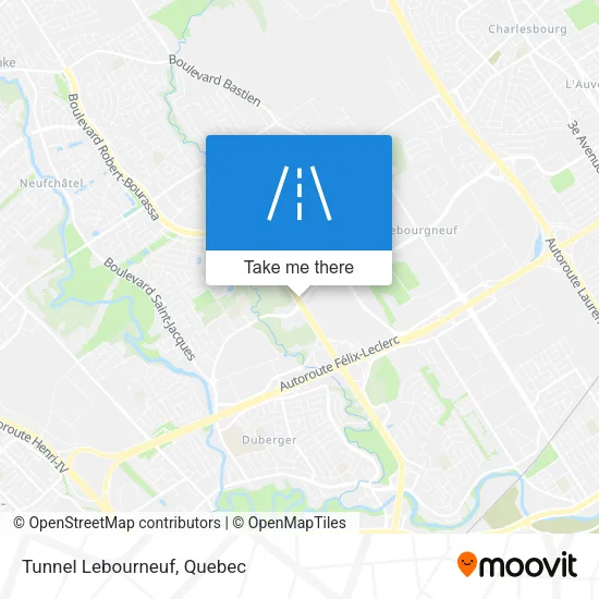 Tunnel Lebourneuf map