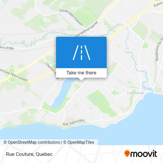 Rue Couture map