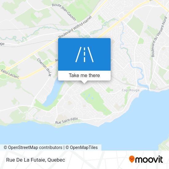 Rue De La Futaie map