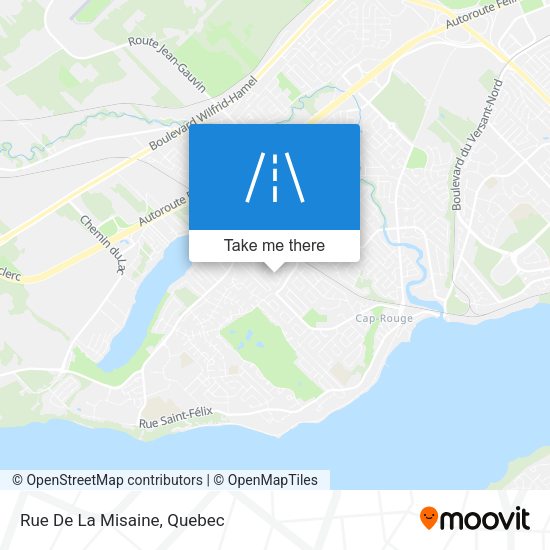 Rue De La Misaine map