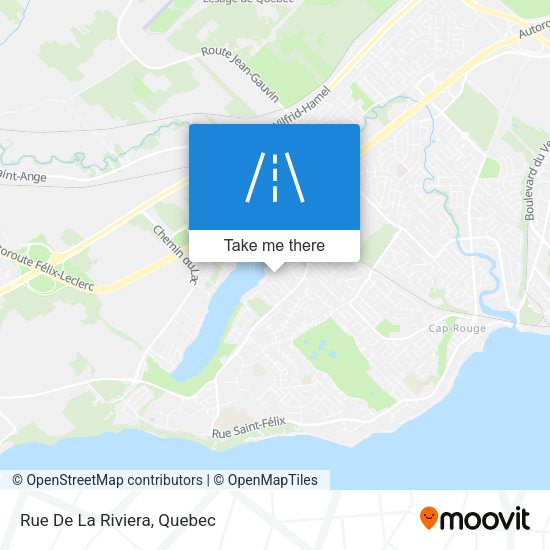Rue De La Riviera map