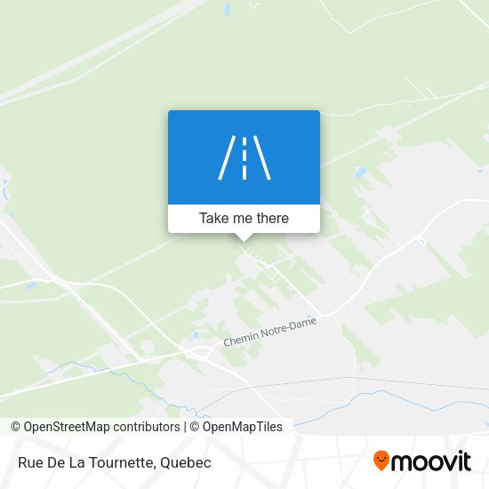 Rue De La Tournette map