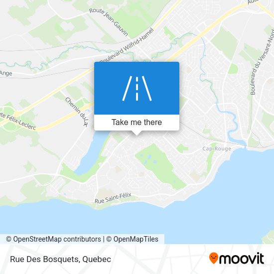 Rue Des Bosquets map