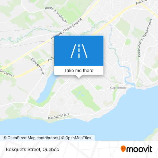 Rue Des Bosquets map