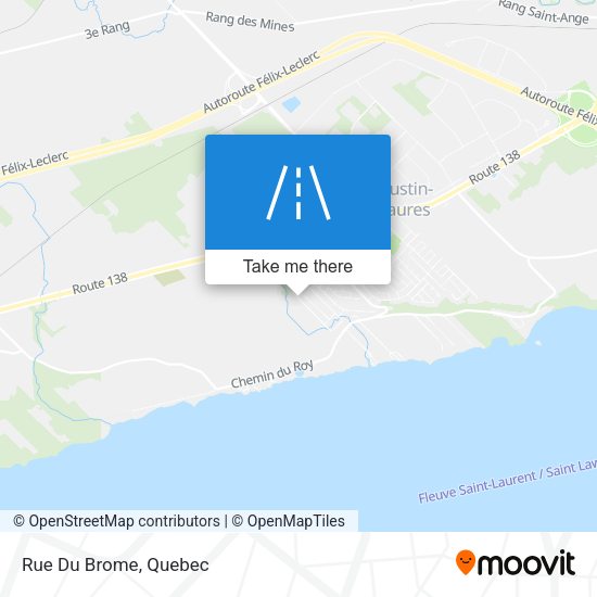 Rue Du Brome map