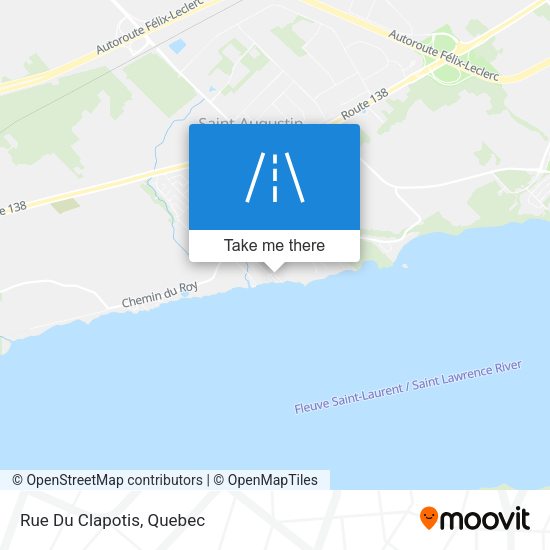 Rue Du Clapotis map