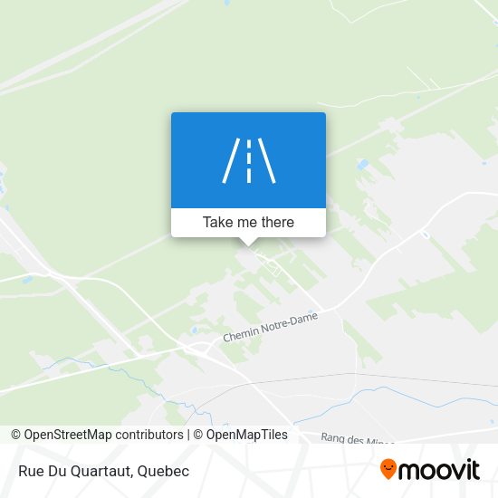 Rue Du Quartaut map