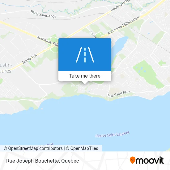 Rue Joseph-Bouchette map