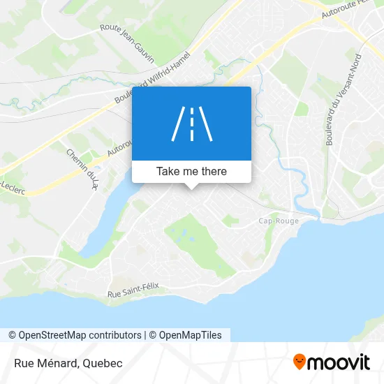 Rue Ménard map