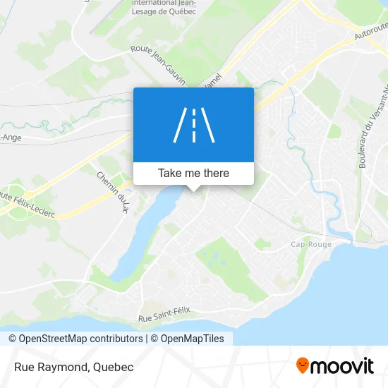 Rue Raymond map