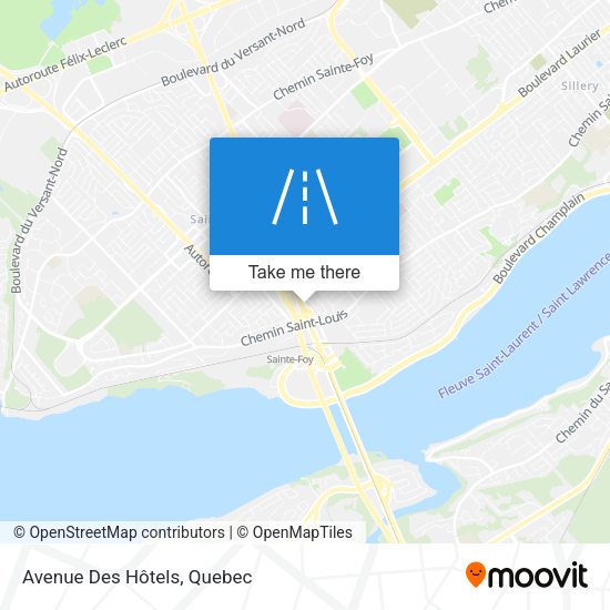 Avenue Des Hôtels map