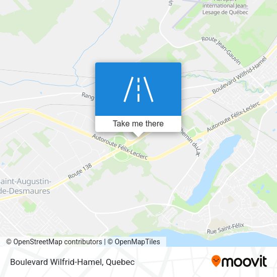 Boulevard Wilfrid-Hamel map