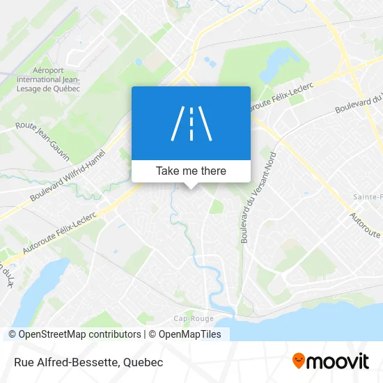 Rue Alfred-Bessette map