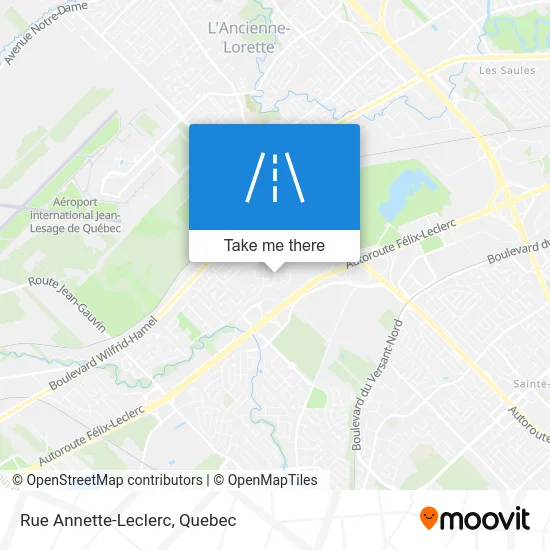 Rue Annette-Leclerc map