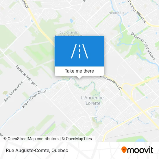 Rue Auguste-Comte map